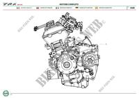 MOTORE COMPLETO per Benelli TRK 502 ABS (E4) (L7-M0) 2017