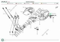 SCARICO per Benelli TRK 502 ABS (E4) (L7-M0) 2017