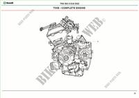MOTORE COMPLETO per Benelli TRK 502 X (E5) (M1) 2021